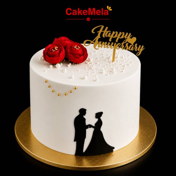 Classic Love Anniversary Cake | 2 Pound ❤️