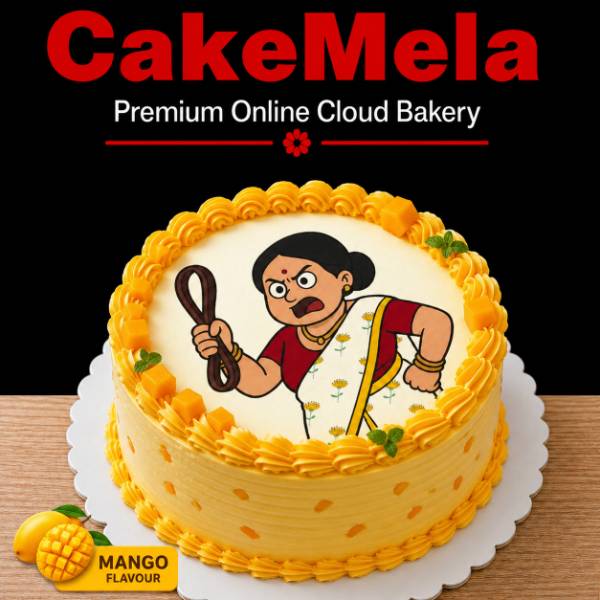 Angry Mammi Mango Cake