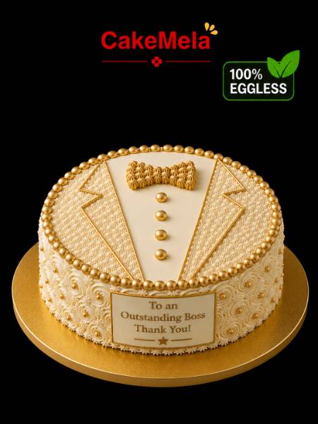 Boss Theme Cake
